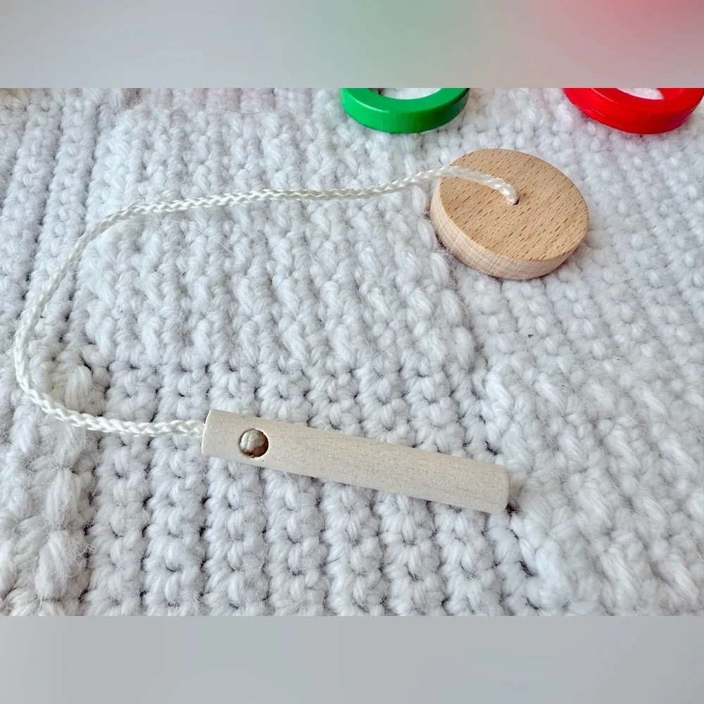 Monti Kids Montessori Lacing Beads Set